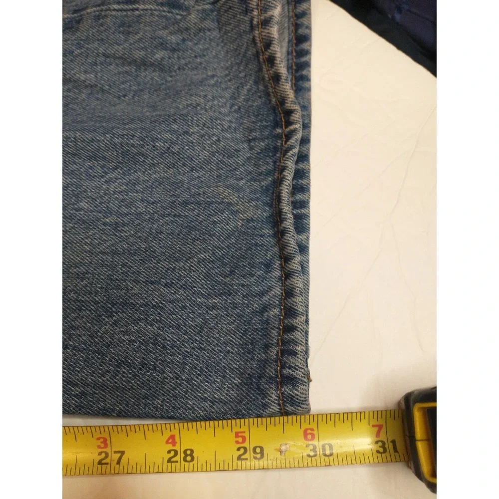 Levis 501 Jeans‎ Men 42x30 Blue Button Fly Original Straight Authentic